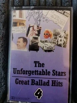 The Unforgettable Stars - Great Ballad Hits - Cassette 4 (Cassette Tape) - Image 1 of 3
