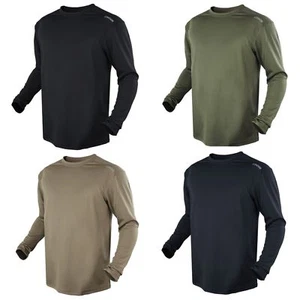 Condor 101121 Maxfort Moisture Wicking Long Sleeve Athletic Workout Top T-Shirt - Picture 1 of 10