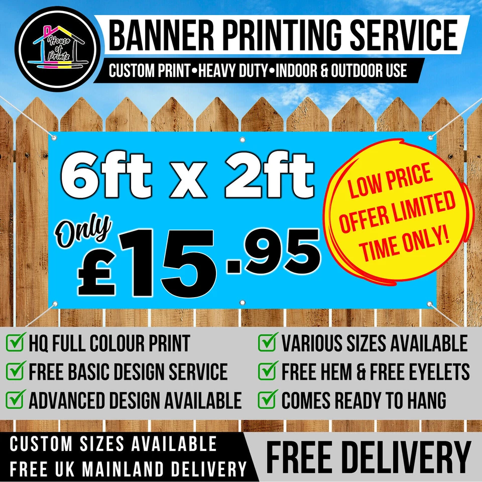 pvc banners outdoor Advertising Sign Custom Printed Banner Heavy Duty Vinyl Sign - Image 1 of 4