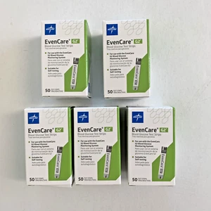 5 Boxes Evencare G2 Blood Glucose Test Strips Self-Testing Even Care 2026 - Picture 1 of 7