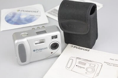Vintage POLAROID PDC 2030 digital compact camera 2mp CCD & Instructions lead etc - Image 1 of 4