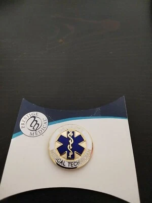  Prestige Medical Emergency Medical Technician Lapel New Old Stock - Image 1 of 3