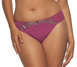 CURVY KATE SG2402 DARE THONG IN BOYSENBERRY/SILVER - Picture 1 of 3