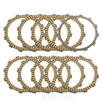 Clutch Friction Plates for Kawasaki ZX1400 ZZR1400 2006-2023 Ninja ZX-14 06-11 - Изображение 1 из 4