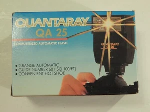 QUANTARAY QA-25 EINZELKONTAKT NICHT DEDIZIERTES BLITZGERÄT..kein Synchronisationskabel - Bild 1 von 5