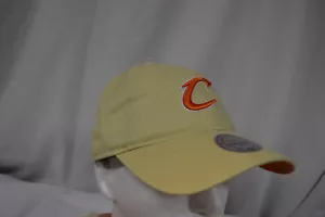 NUOVO cappello Cleveland Cavaliers Cavs Mitchell & Ness strapback berretto kaki pastello - Foto 1 di 8
