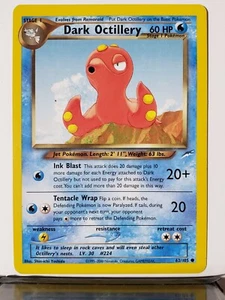 Dark Octillery 62/105 LP - Neo Destiny Pokemon Card - $2 Combined Shipping - Picture 1 of 2