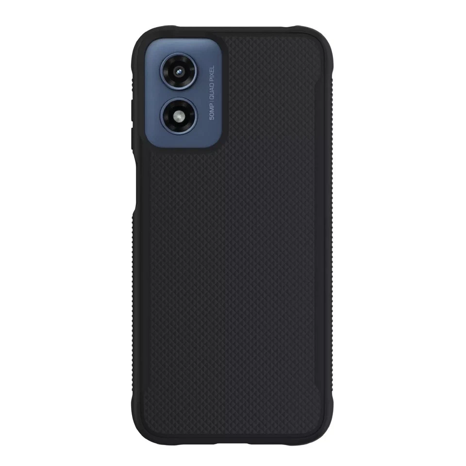 🐻 Guante Cuerpo Motorola Moto G Play 2024 Estuche Gel Estilizado - Negro. NUEVO Foto 1 de 4
