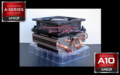 A10-7870K AMD Desktop Heatsink Fan with Near Silent Technology - New - No CPU - Image 1 of 4