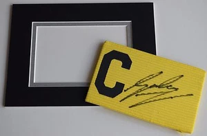 George Burley Signed Captains Armband free display Ipswich Town AFTAL PROOF COA - Picture 1 of 8