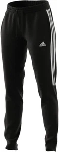 adidas Women's Aeroready Sereno Slim Tapered-Cut 3-Stripes Pants Size S - Picture 1 of 5