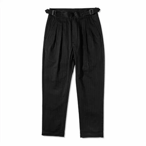 Red Tornado Vintage Style British Gurkha Pants Pleated Men Smart Casual Trousers - Picture 1 of 54