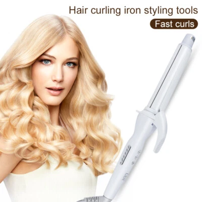 Professional Hair Curling iron with Ceramic Coating Barrel (white)  - Image 1 of 4