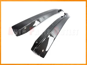 OE Style Carbon Fiber Front Bumper Mud Flaps For 2016-2019 Cadillac ATS-V - Picture 1 of 1