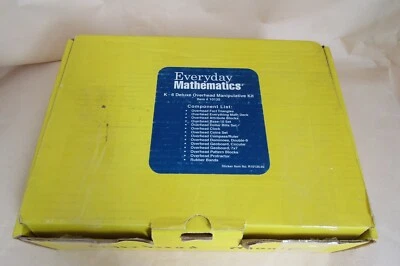 Everyday Mathematics K-6 10135 Second Edition Deluxe Overhead Manipulative Kit - Image 1 of 3