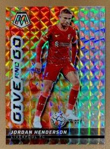 2021-22 Panini Mosaic Premier League #18 JORDAN HENDERSON Give and Go Prizm - Picture 1 of 2