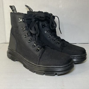 Dr. Martens Doc Martens Combs W Boots Black Women's Size 10 - Picture 1 of 7
