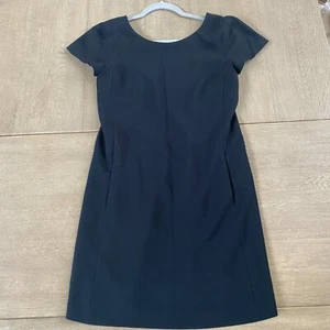 Pre-owned Women's Theory | Black Sheath Dress in Sz.2 MSRP:$350 - Picture 1 of 6