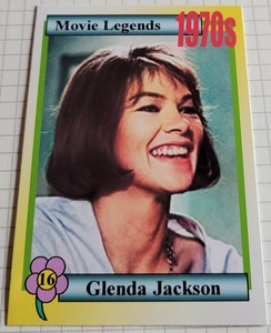Movie Star GLENDA JACKSON | Portrait Photo - Trading Card #4652