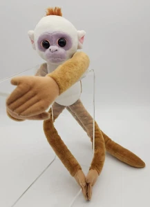 MONKEY Plush Stuffed Animal Toy Wildlife Artists Inc Hook and Loop Hands Feet - Picture 1 of 6
