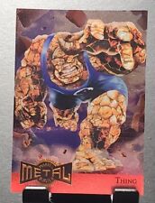 1995 Fleer Marvel Metal #14 THE THING METAL BLASTER Limited Edition NM/MT