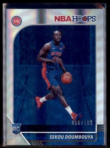 2019-20 Panini Hoops Silver /199 Sekou Doumbouya Detroit Pistons #212 - Picture 1 of 2