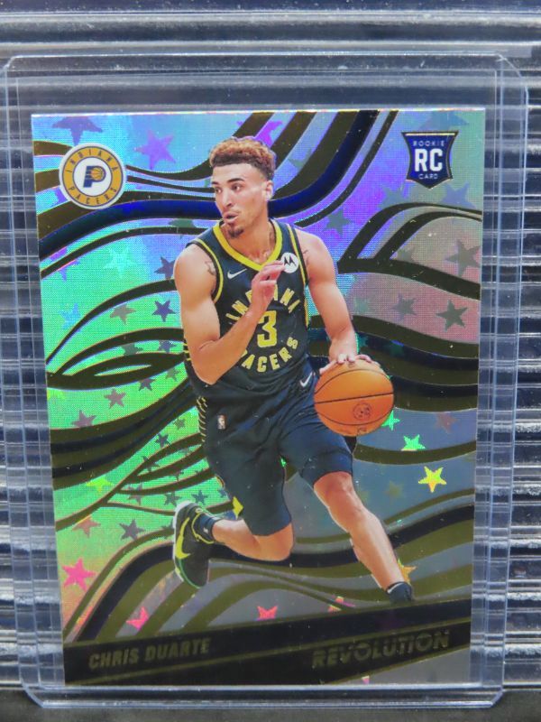 2021-22 Revolution Chris Duarte Astro Rookie RC #139 Pacers Q959
