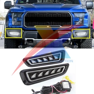 🔥 For Ford F150 2017-2019 LED 2x DRL Daytime Running Light Driving Light White - Bild 1 von 12