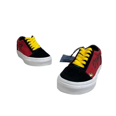 Sapato plano Vans Old Skool Kids The Simpsons El Barto tamanho 10.5K - Novo com etiquetas - Imagem 1 de 4