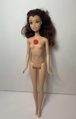 Muñeca Barbie Princesa Disney Sing Along Bella 1999 La Bella y la Bestia Desnuda Foto 1 de 4