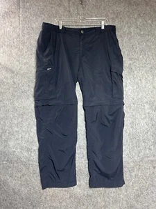 Columbia Pants Mens Large Blue Convertible Shorts Pockets Outdoor Hike 38x30 - Picture 1 of 15