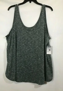 Xersion Damen Lounge Top Größe XXL Balsamgrün Tanktop Loose Fit Relaxed Neu - Bild 1 von 7