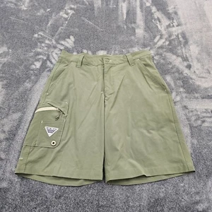 Columbia PFG Performance Fishing Gear Shorts Mens 32 x 10 Cargo bottle opener - Picture 1 of 14