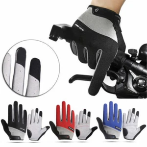 Guantes de dedo completo con pantalla táctil para motociclismo bicicleta guantes de ciclismo - Imagen 1 de 9