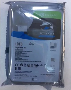 Seagate SkyHawk AI 10TB SATA 6.0Gb/s 3.5" Internal Hard Drive ST10000VE0008 HDD - Picture 1 of 5