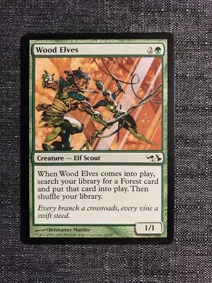Wood Elves | NM | DD: Elves vs Goblins | MTG Magic The Gathering - Image 1 of 2