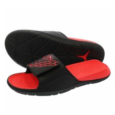 red jordan sandals