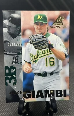 1997 Pinnacle Inside No32 Джейсон Джамби — Oakland Athletics - Изображение 1 из 3