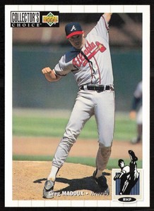 1994 Collector's Choice #183 Greg Maddux Atlanta Braves