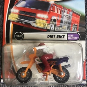 Matchbox Dirt Bike #33 Motorcycle vintage 2000 Sand Blasters Orange - Picture 1 of 3