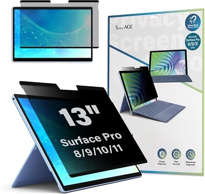 Magnetic Privacy Screen Filter Laptop Protector for 13” Surface Pro 8/9/10/11/X - Image 1 of 4