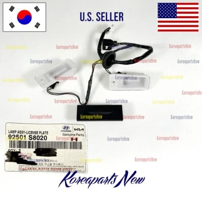 REAR License Plate Light Lamp 92501S8020 ⭐GENUINE⭐ Hyundai Palisade 2020-2022 - Image 1 of 2