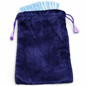 Large Purple tarot bags Psychic Oracle card bag Velvet Premium  - Picture 1 of 2