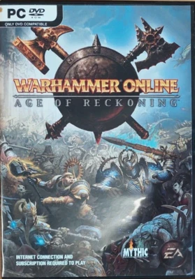 Warhammer Online: Age of Reckoning (PC Game DVD-ROM, 2008) Disc with Manual - Image 1 of 3