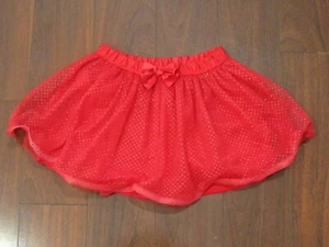 Holiday Time Christmas Girls RED Tutu Size 5T NP5 VG - Picture 1 of 3