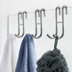 Shower Door Hooks 3Pack Over Door Hooks For Bathroom Frameless Glass Shower Do