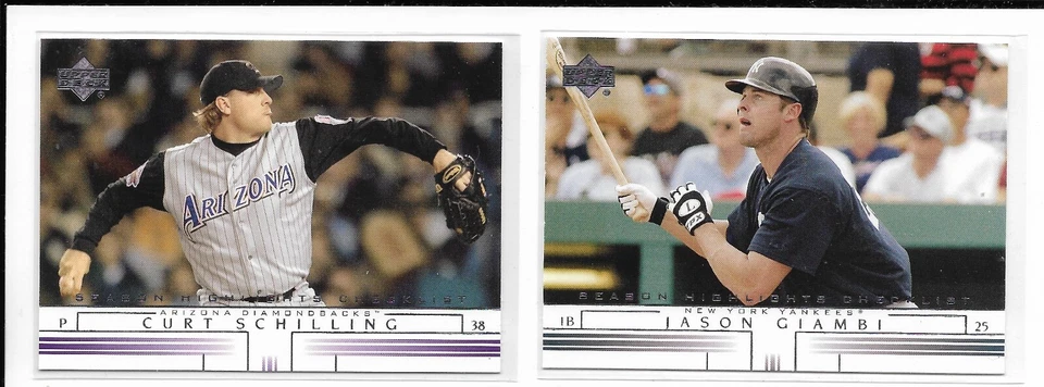 2002 Upper Deck PICK-A-CARD Prior Delgado Alomar McGwire Vizquel Giambi Bonds ++ - Image 1 of 1