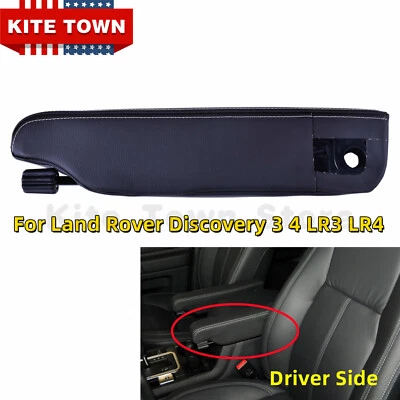 Apoyabrazos asiento delantero del lado del conductor para Land Rover Discovery 3 2004-2016 4 LR3 LR4 Foto 1 de 4
