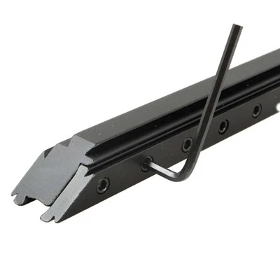 Tactical Rifle Scope Raise Tri-Rail Dovetail Base 11mm Rail Mount Bracket - Image 1 of 4