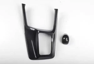 For 2012-2015 Honda Civic Exclusive Carbon Fiber Shift Panel Cover Trims - Picture 1 of 4